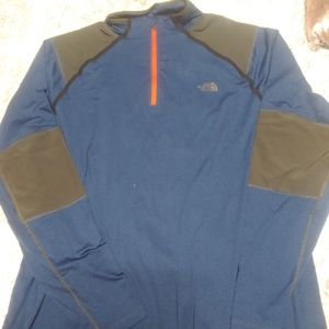 The North face 1/4 zip pullover windbreaker
